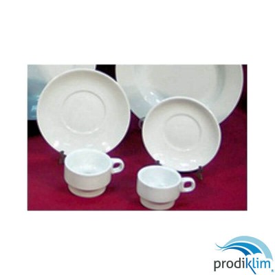 PLATO CAFE CORONA 13CM (12UDS)