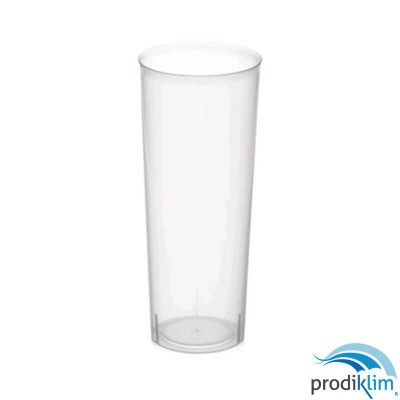 VASO TUBO REUTILIZABLE PP 300CC (10UDS)