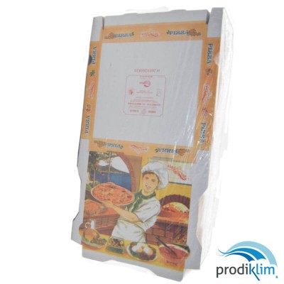 CAJA DE PIZZA 260X260X35 (100UDS)