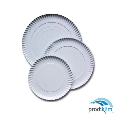 PLATO DE CARTON REDONDO 21CM (250UDS) VM