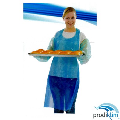 DELANTAL PLAST G80 AZUL DESECHA 76X120 (100U)