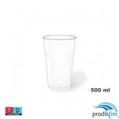 VASO TRANSPARENT ARISTEA R-PET 500CC RT (50U)