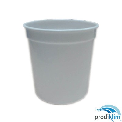 TARRINA PLASTICO BLANCA 1000CC PP (25UDS) RT