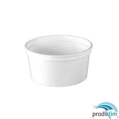 TARRINA PLASTICO BLANCA 500CC PP (50UDS) RT