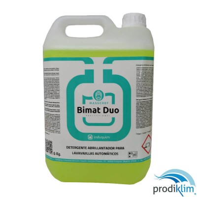 H-134D BIMAT DUO (6KG) DETERGE Y ABRILLANTADO LQ