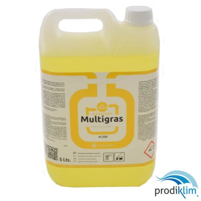 H-250 MULTIGRAS (5L) DESENGRASANTE MULTIUSOS