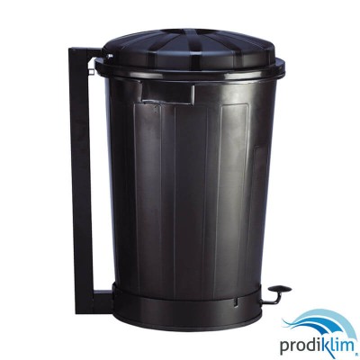 CUBO PEDAL CON TAPA GOLIAT 95L NEGRO