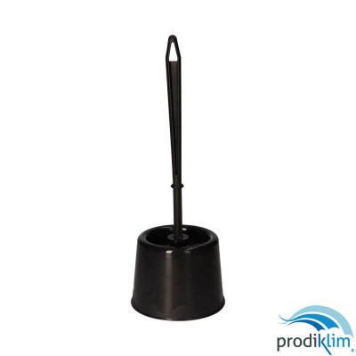 ESCOBILLERO NEGRO WC COMPLETO KUKUS PP