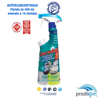 GERMINEX DESINF LIMPIAD MULTIS CONCENTR 400ML
