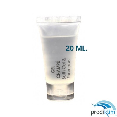 TUBO GEL-CHAMPU LUX 20ML (500UND)