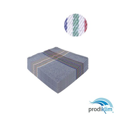 PAÑO ALGODON AZUL 60X60 (12UDS) HB
