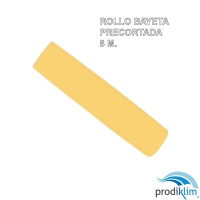 ROLLO BAYETA SINT.PRECO AMARIL0.40X8 BZ