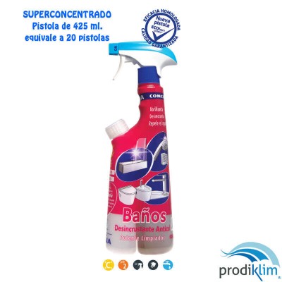 BAÑOS DESINCRUSTANT ANTICAL CONCENTRALI 425ML