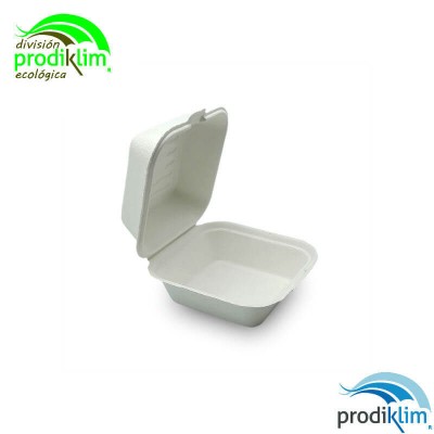 ENVASE HAMBURGUESA CAÑA AZUCAR GRANDE (50UNI)