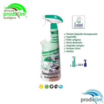 DESENGRASANTE CONCENTRADO NATURBIO SK10 425ML