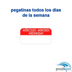 ROLLO ETIQUETA ADHESIVA 7.5X5 MARTES (500UD)