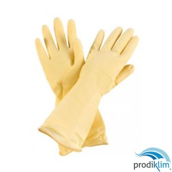 GUANTE FLOCADO AMARILLO T/M (PAR)