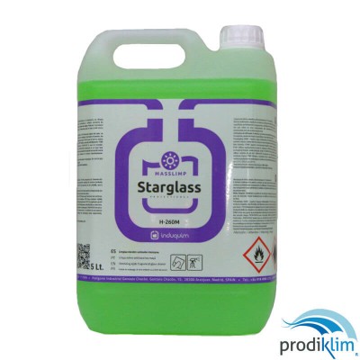 H-260M (5L)STARGLASS LIMPIACRISTAL ANTIVAHO MANZANA