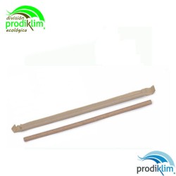 CAÑA BIO-ECO MARRON ENFUNDADA PAPEL (100UDS)