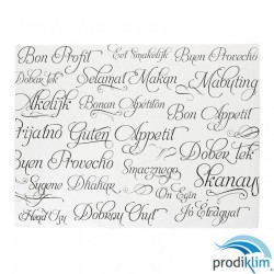 MANTEL 30X40 BCO 37GR ORLA B.PROVECHO (1000U)