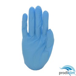 GUANTE NITRILO AZUL DERMOLITE T/P (100UDS)