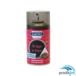 AMBIENTADOR SPRAY TE ROJO/FRESA 250ML CAMPER
