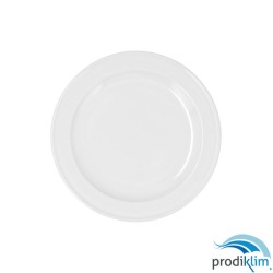 PLATO LLANO GLACIAL ESTRECHO 26CM (12UNID)