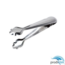 PINZA HIELO MUELLE INOX