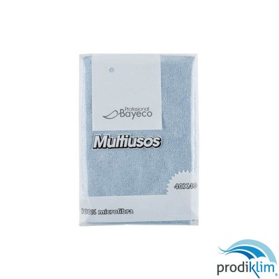 BAYETA MICROFIBRA MULTITOUCH AZUL 40X40