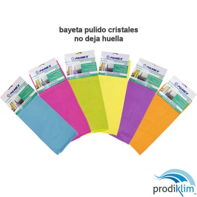 BAYETA CRISTAL MICROFIBRA PULIDOS 30X40