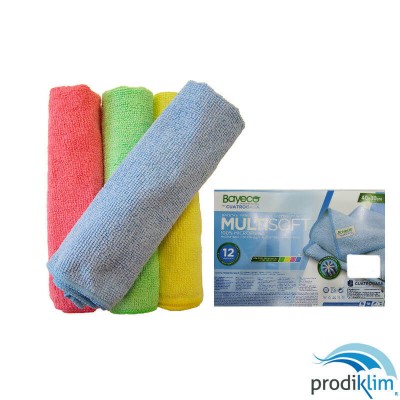 BAYETA MICROFIBRA MULTISOFT AZUL 30X40 (12UD)