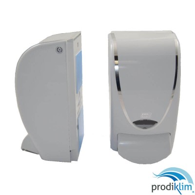 DOSIFICADOR DEB COLOR BOTON AZUL-BLANCO 1L