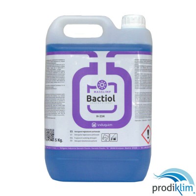 H-334 ACTIOL (5KG) LIMPIADOR DETER AZUL MENTA LQ