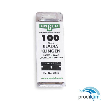 CUCHILLAS SEGURIDAD 4CM SRB10 PAQ.100UDS