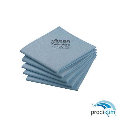 BAYETA PVAMICRO AZUL 35X38CM VILEDA (5UDS)