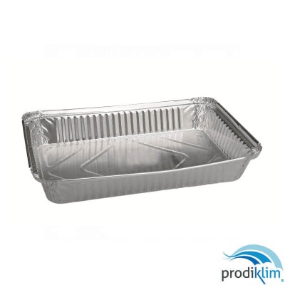 ENVASE ALUMINIO RECTANGULAR E-2200 (100UDS)