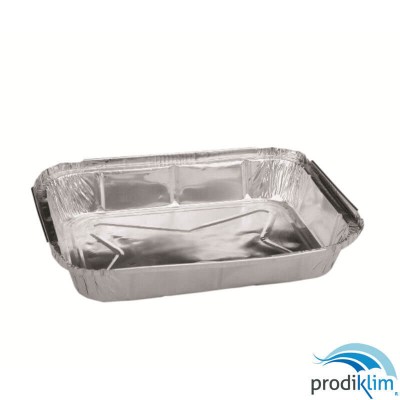 ENVASE ALUMINIO RECTANGULAR E-1180 (100UDS)