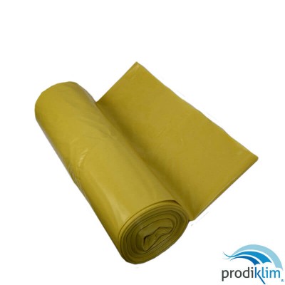 BOLSA BASURA 115X150 AMARILLA G130 15RX10UDS