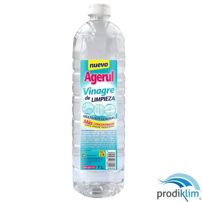 LIMPIADOR VINAGRE AGERUL 1LITRO (12U)