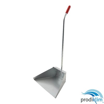 RECOGEDOR METALICO GALVANIZADO CON PALO MAYA