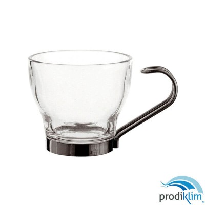 TAZA CAFE 10.8CL C/ASA INOX SUPREME (3UDS)