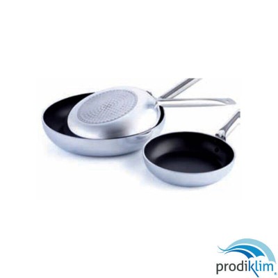 SARTEN 24CM 4MM PRO-INDUCTION ALUM QDPRO