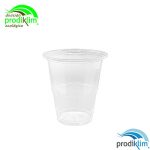 vaso transparente pla ecológico y biodegradable 22 oz, 650 ml.