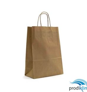 bolsa papel kraft asa-retorcida